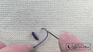 Bullion Knot Stitch Tutorial by Amy McClellan