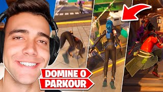 Como DOMINAR as Novas Mecânicas de Parkour !! - Fortnite Capítulo 6