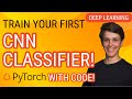 Performing Classification with a CNN (Start HERE!): Pytorch Deep Learning Tutorial