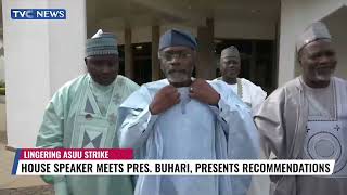 Gbajabiamila Meets Buhari, Presents Recommendations To End ASUU Strike