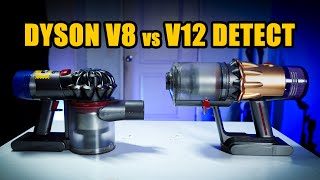 Dyson V8 Absolute vs. V12 Detect Detailed Comparison