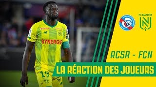 RC Strasbourg - FC Nantes : la réaction des joueurs