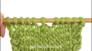 How to knit 4 stitches together (decrease)