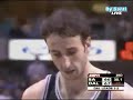 manu ginobili 30 pts vs dallas po 2006 game 6