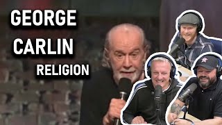 George Carlin - Religion is Bullsh*t REACTION!! | OFFICE BLOKES REACT!!