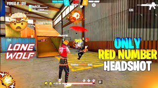 Free Fire 🔥 Max | Only Red 🍒 Number 🎯 | Free Fire Gameplay Video - Garena Free Fire 🔥