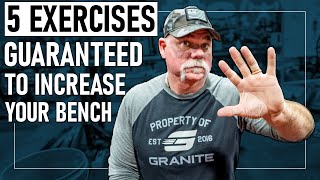 *5* Exercises GUARANTEED to Increase Your Bench Press