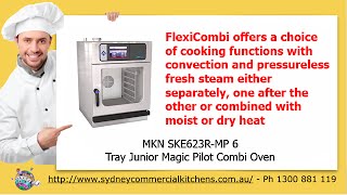 MKN Combi with MagicPilot Gas Combi Oven - restaurant equipment