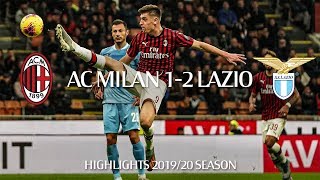 Highlights | AC Milan 1-2 Lazio | Matchday 11 Serie A TIM 2019/20