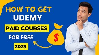 Udemy Free Courses with Certificate - Udemy Coupon Code 2023