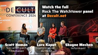 Cult members speak out  Rock the Watchtower panel Cult Awareness Conference Jehovah's Witnesses