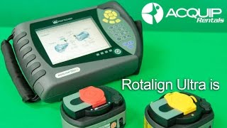 ACQUIP Rentals - Pruftechnik Rotalign Ultra iS Shaft Alignment System