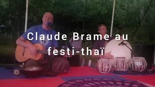 Festi-Thaï 2022/ Claude Brame et les Belzams accompagnés aux percus par Ludovic Leparc.