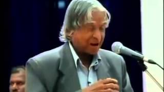 TRULY INSPIRATIONAL SPEECH OF ABDUL KALAM AT SRM UNIVERSITY