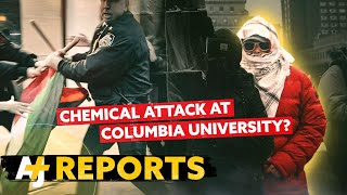 Pro-Palestine Students Face Alleged Chemical Attack At Columbia University