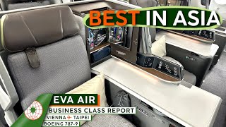 EVA AIR 787 Business Class 🇦🇹⇢🇹🇼 【4K Trip Report Vienna to Taipei】Best of the Best?
