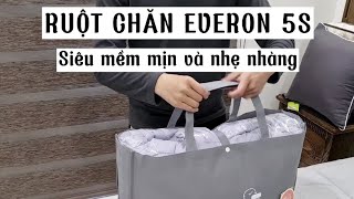 Trải nghiệm Ruột Chăn EVERON 5S - Chỉ với 5 giây ngủ ngay lập tức. Ấm áp nhẹ nhàng chỉ với 1kg