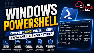 TryHackMe : Windows Powershell | Hindi Walkthrough | Complete Guide