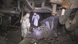 大破の建屋、覆うがれき  福島3号機の詳細映像公開