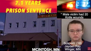 Winger Woman Sentenced To 7-Years Prison In McIntosh Stabbing