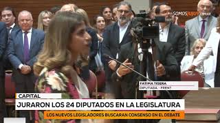 Juraron los 24 diputados en la legislatura – Fátima Tisera