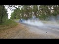 volvo s40 t4 burnout on private road