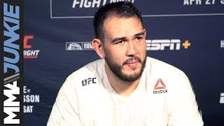 UFC on ESPN+ 8: Augusto Sakai full post-fight interview