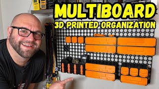 Multiboard 3D Printed Storage System