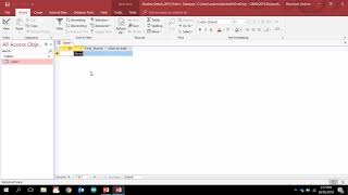 Database Tutorial 3 Creating a Table using Data Dictionaries