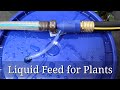 Fertilizer Injector for Garden or Greenhouse Plants