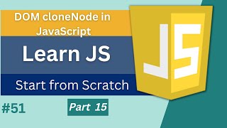 how to clone dom element in javascript with cloneNode | what is cloneNode #cloneNode #javascript