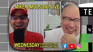 Mike & Molson LIVE | Mar 3 | 6pm EST, 5pm CST