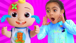 The Boo Boo Song + Miss Polly had a dolly | Leah's Play Time Nursery Rhymes & Ki