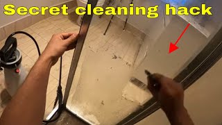 Most satisfying shower cleaning LIFE HACK