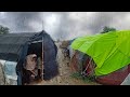 Very Heavy Rain In the Winter Season Nomadic Village of Pakistan | Naturally Beautiful Rain