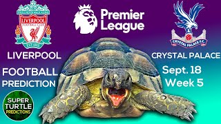Liverpool vs Crystal Palace ⚽️ Premier League 2021/22 🐢 Turtle Football Predictions
