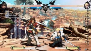 Guilty Gear -Strive- Open Beta Ky foudre arc safejump+DP throw (2D, near corner DE, SD during DI)