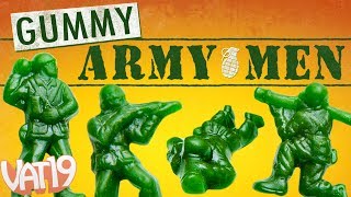 GUMMY Green ARMY MEN (5-pound bag!)