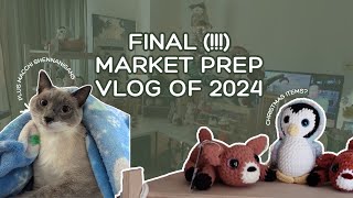 final week market prep of 2024 + new (5' x 10') booth layout! ♥ Chatty Market Prep Vlog