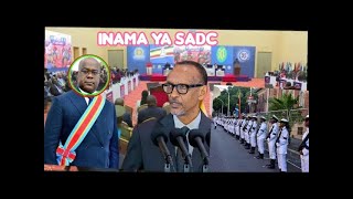 🔴LIVE: INAMA YA SADC President H.E Paul KAGAME \u0026 RAMAPHOSA \u0026 Tshisekedi South africa RWANDA