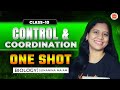 Control and Coordination Class 10 One Shot in Telugu | SSC Science | AP & TS State board | CBSE