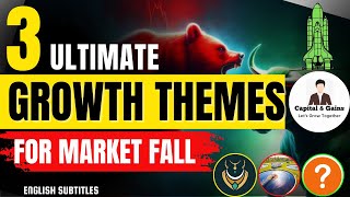 3 High Growth Stock Themes to study in Market crash | #smallcapstocks #microcapstocks