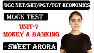 Marathon Session On Money & Banking I UGC NET Economics 2022 I Sweet Arora