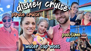 Disney Cruise Vlog! | Wrong Place at the Wrong Time + Pirate Cruise in the Bahamas!