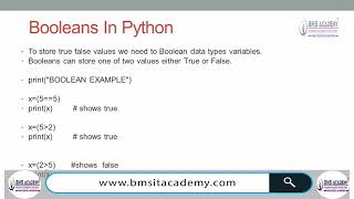 23 Boolean Data Types In Python