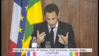 Nicolas Sarkozy And The African Man