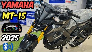 New 2025 Yamaha MT-15 Standard Model🔥Black colour Check✅Out detail Review On road price New Feature