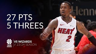 Terry Rozier 27 pts 5 threes vs Wizards 23/24 season