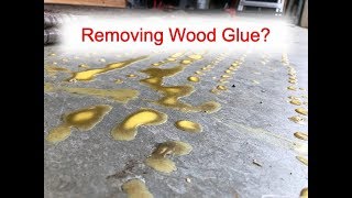 Removing Wood Glue?