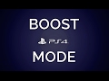 PS4 Pro Boost Mode - Best Upcoming Feature?